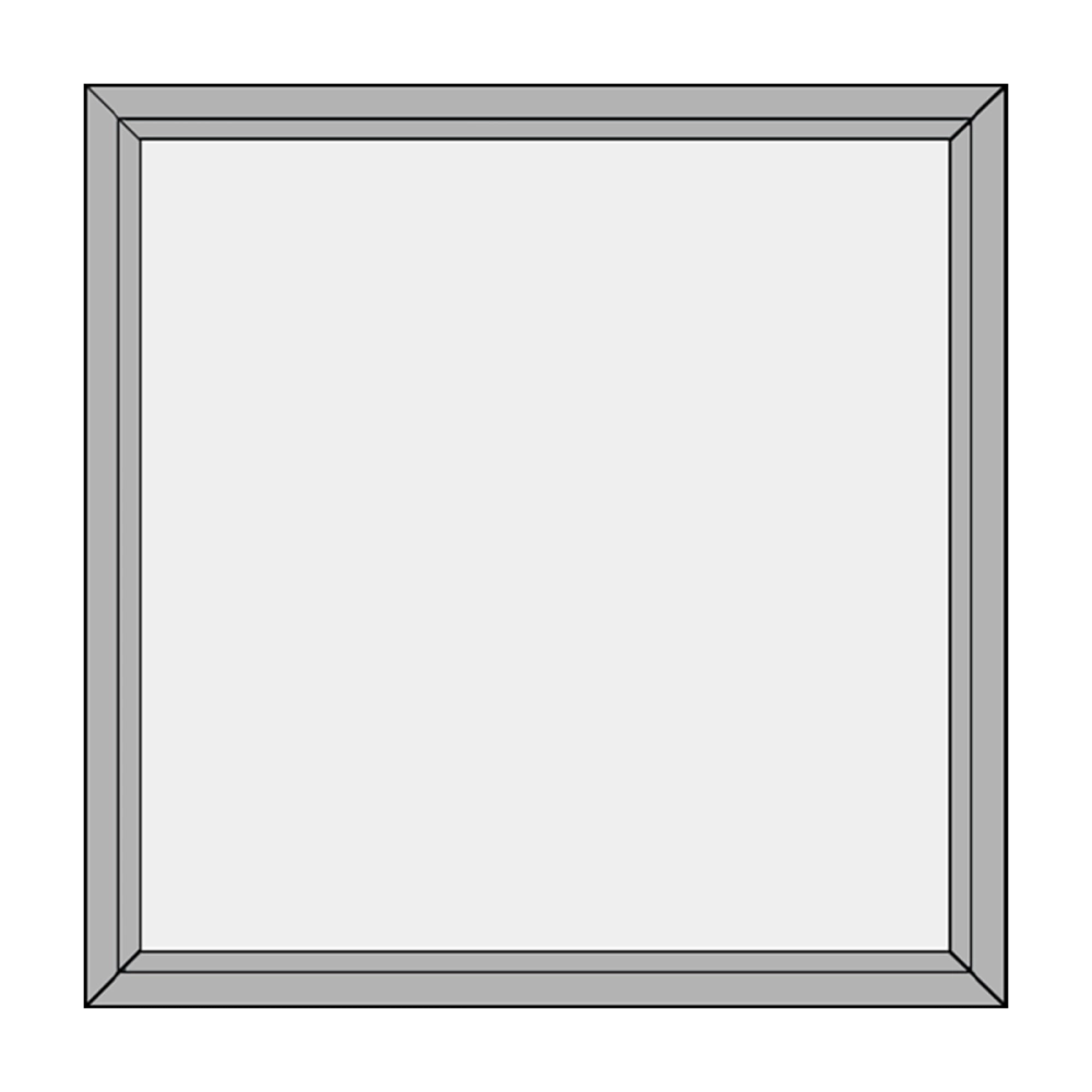 Vast kozijn
